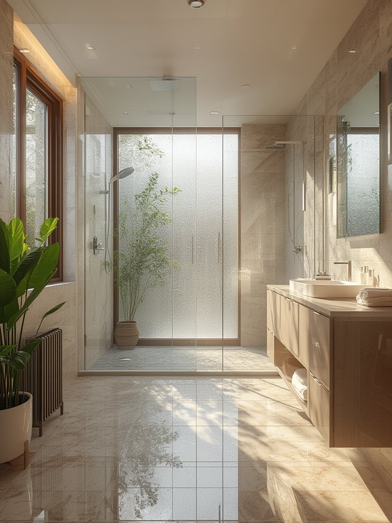 Wet Room Bathroom - Illustration 3