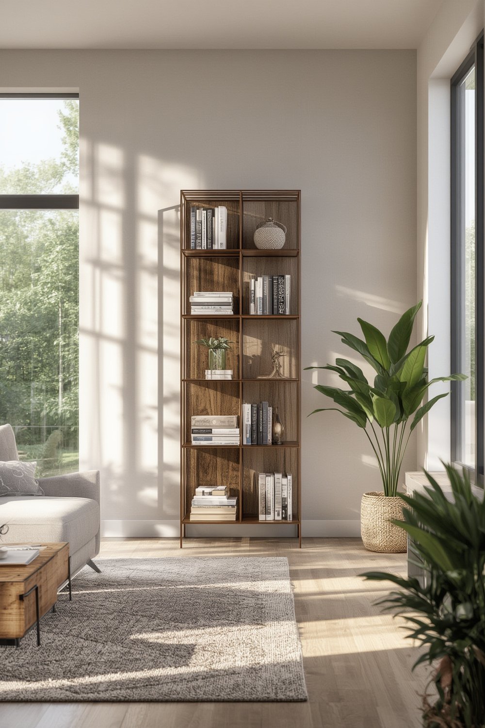 bookshelf organizer product view