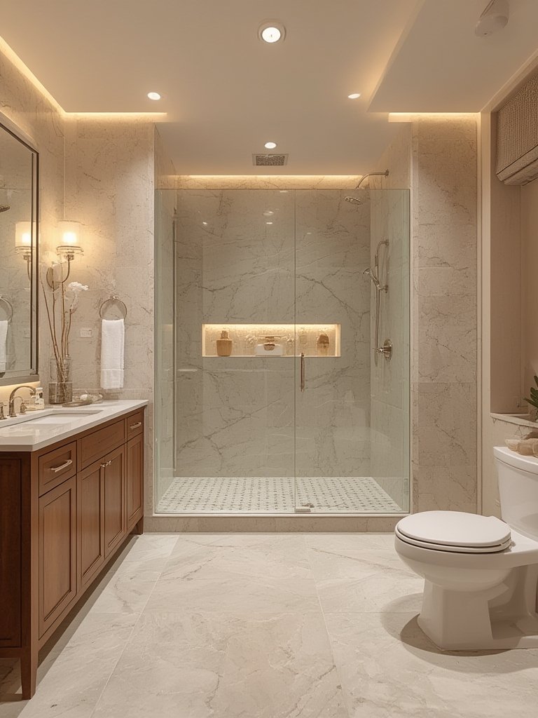 Curbless Shower Cost: 7 Best Ways to Save Money (Proven Guide) 3 curbless shower cost - Illustration 3