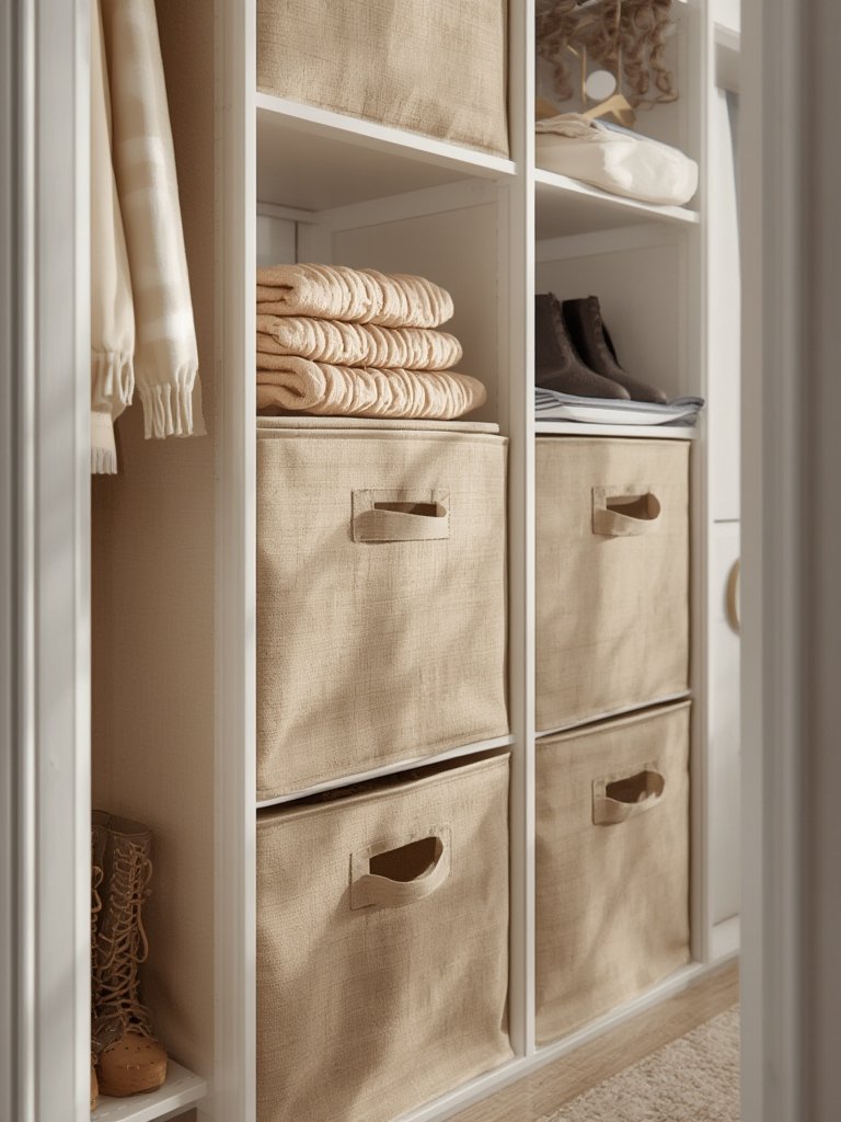 storage cubes in action