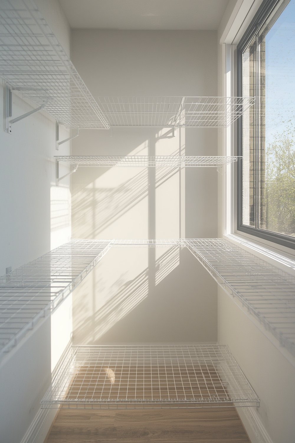 wire shelf product view