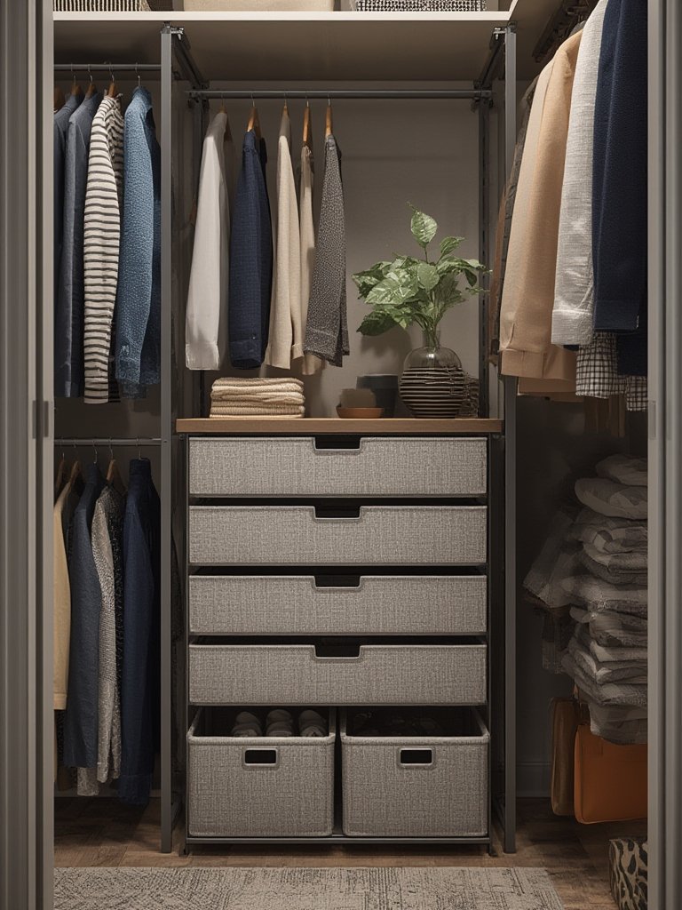 fabric organizer in action