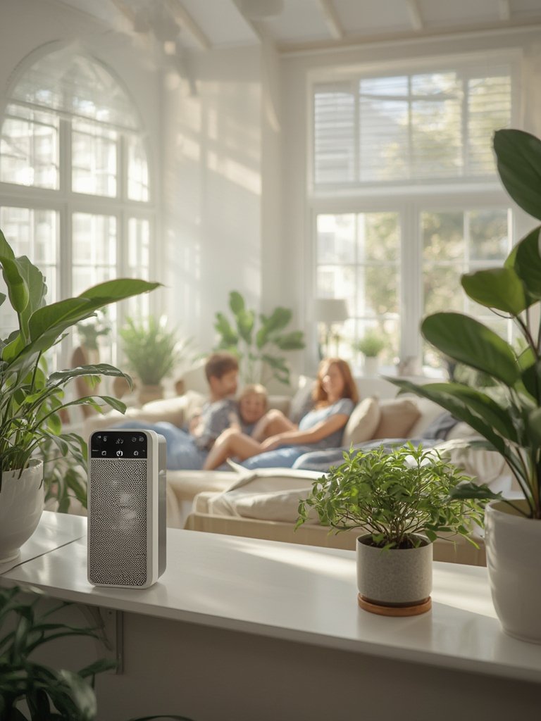 healthy home air quality monitor - Illustration 3