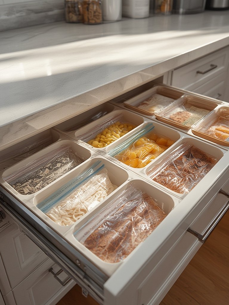 bag organizer in action