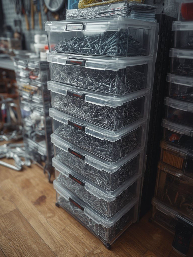 storage organizer in action