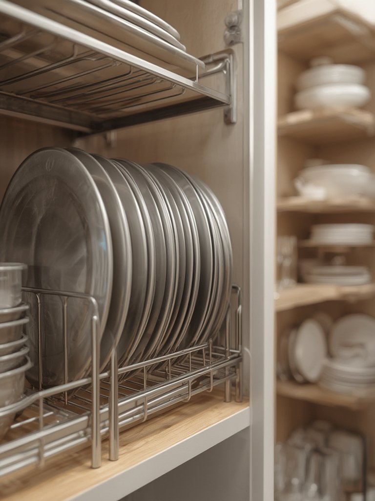 bakeware rack in action