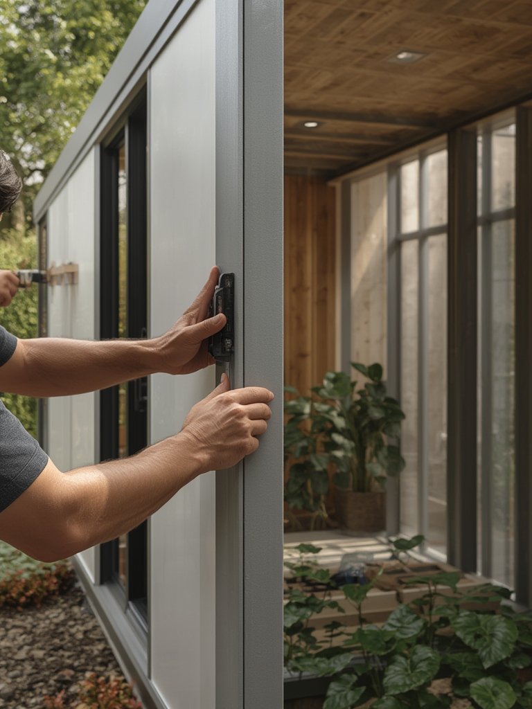 prefab backyard office pod - Illustration 2