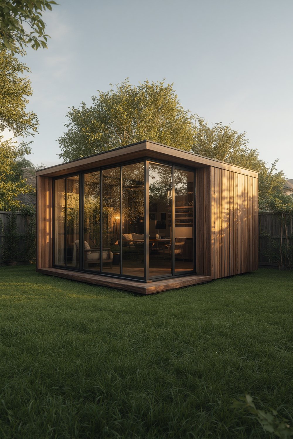 prefab backyard office pod - Illustration 1