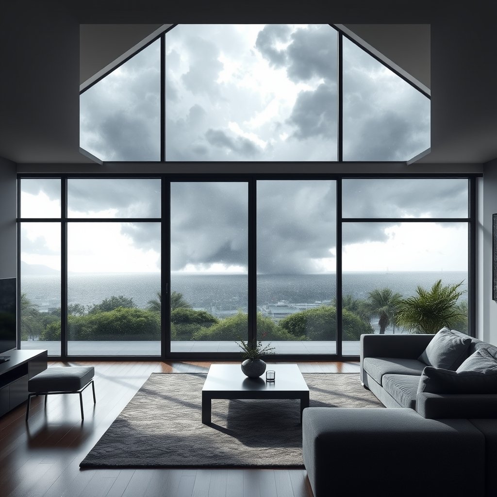 hurricane impact windows - Illustration 1