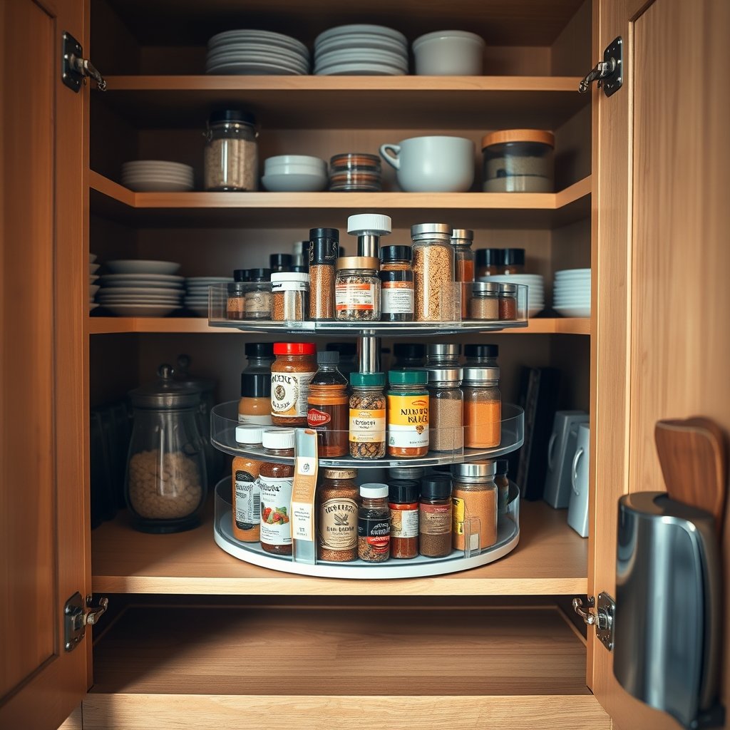 Lazy Susan: 10 Ultimate Steps For Amazing Organization In 2026 2 lazy susan in action